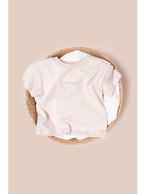 Vauva Nakışlı Tişört Yazlık Kız Çocuk Nakış Detaylı Tişört