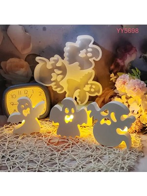 Yoyomold Hayalet Mum Biblo Silikon Kalıp