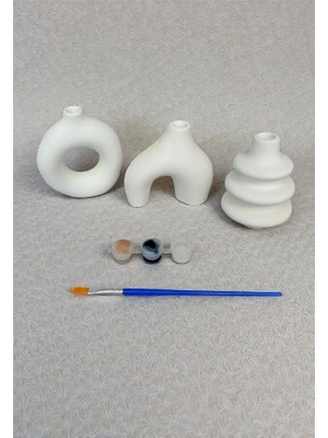 Yoyomold Hm Minimal Vazo 5 Parçadır Boyama - Hobi - Gelişim ve Öğreti Seti