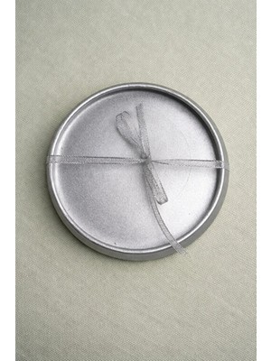 Yoyomold Yuvarlak Gümüş Takı Tabağı-Sunumluk-Tasarım Biblo