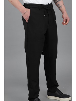 Stil Kombin Diagonel Kumaş Jogger Pantolon CPT-5_0436