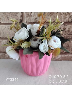 Yoyomold YY3344-PEMBE Saksı Silikon Kalip