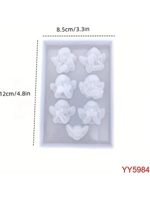 Yoyomold YY5984 Yedi Küçük Melek Silikon Kalıp