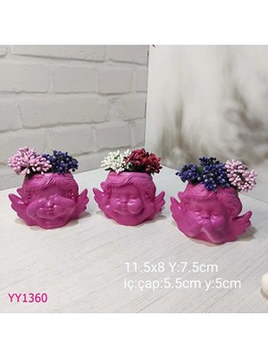 Yoyomold YY1360-3LÜ Melek Mumluk Silikon Kalıp