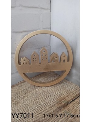 Yoyomold Askılı Dkoratif Evler Silikon Kalıp