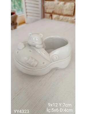 Yoyomold YY4323 Ayıcıklı Dekoratif Terlik Biblo Silikon Kalıp