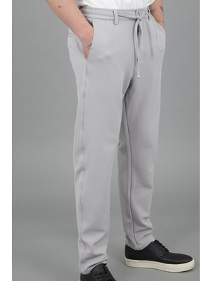 Stil Kombin Diagonel Kumaş Jogger Pantolon CPT-5_0436