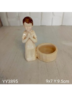 Yoyomold YY3895 Dua Eden Erkek Tea Lıght Mumluk