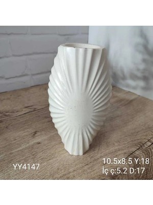 Yoyomold YY4147 Midye Desenli Vazo Silikon Kalıp