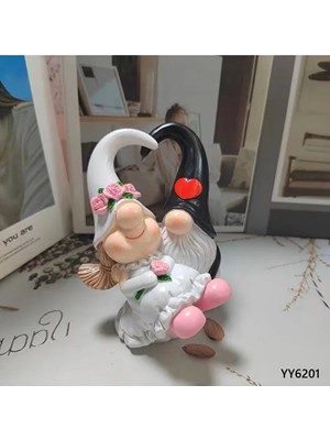 Yoyomold Eğlenceli Sevgili Cüceler Biblo Mum Silikon Kalıp