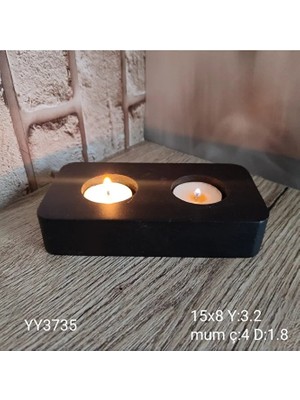 Yoyomold Kare Mumluk Ikili Silikon Kalıp