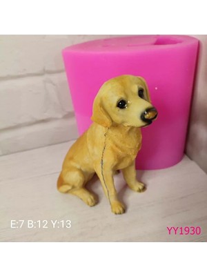 Yoyomold YY1930-KÖPEK Biblo Golden Silikon Kalıp