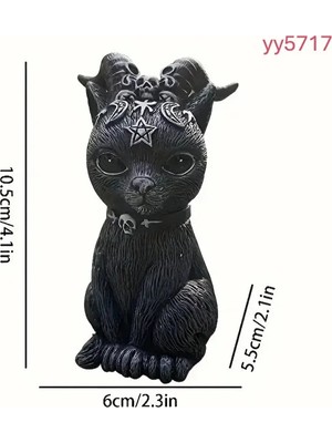 Yoyomold Gotik Kedi Figürü Silikon Kalıp