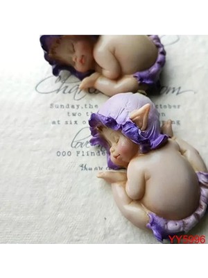 Yoyomold YY5996 Sevimli Çiçek Peri Bebek Silikon Kalıp