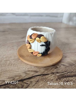 Yoyomold YY4201 Tabanlık 10CM Fincan Hariç Sılıkon Kalıp