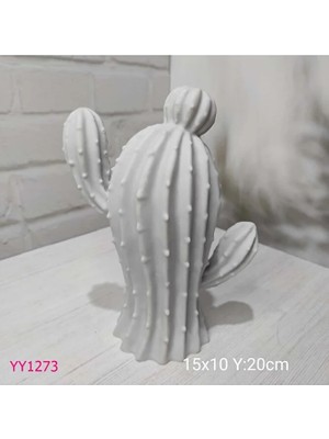 Yoyomold YY1273-BÜYÜK Kaktüs Biblo 3 Kollu Silikon Kalıp