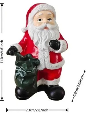 Yoyomold Noel Baba Çuval Cepli Silikon Kalıp