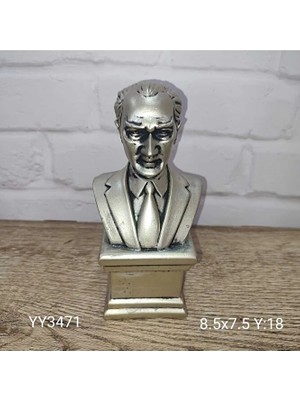 Yoyomold Atatürk Büst Biblo Silikon Kalıp