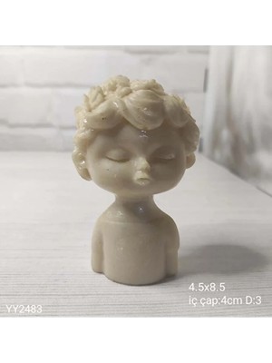 Yoyomold YY2483 Çocuk Sukulent Saksı Silikon Kalıp