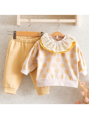 Miomini Baby Kız Bebek Şardonlu Ikili Takım