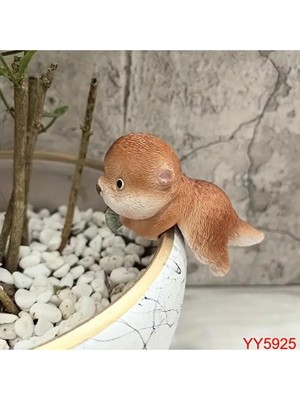 Yoyomold YY5925 Bebek Hayvancıklar 3 Saksı Süsü Silikon Kalıp