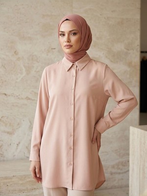 Foremia Klasik Dubai Tunik-Pudra -