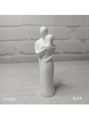 Yoyomold YY2056 Sarılan Çift Sevgili Biblo Silikon Kalıp