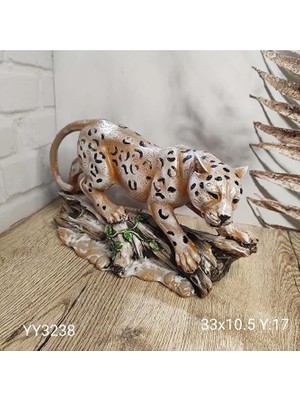 Yoyomold Kütük Üzerinde Çita Silikon Kalıp