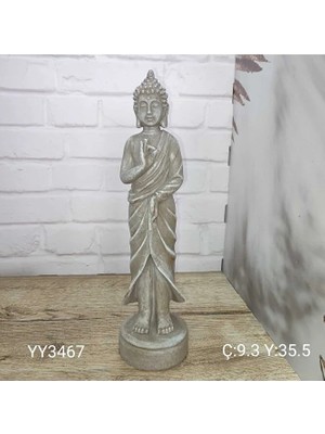Yoyomold Ayakta Duran Buda Silikon Kalıp