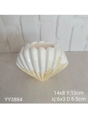 Yoyomold Midye Vazo Küçük Silikon Kalıp