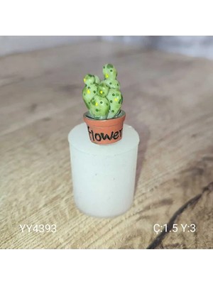 Yoyomold YY4393 Flower Kaktüs Çiçek Silikon Kalıp