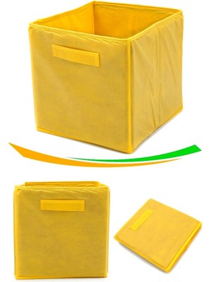 Neonova Çok Amaçlı Dolap Içi Düzenleyici Kutu - Sarı