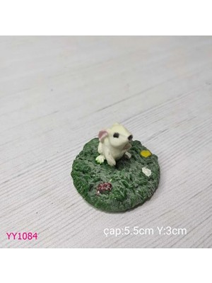 Yoyomold YY1084-ÇAYIRDA Tavşan Silikon Kalıp