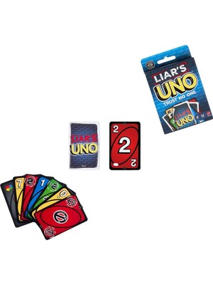 Renklime JLH43 Uno Liars Kartlar