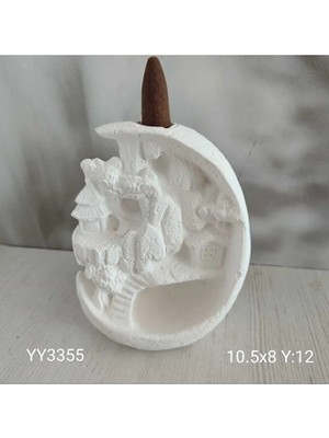 Yoyomold Tombul Geri Akış Tütsü Küçük Ay Silikon Kalıp