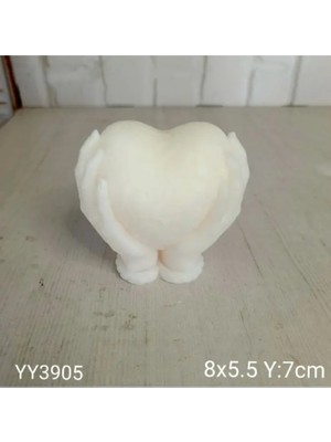 Yoyomold YY3905 Elinde Kalp Tutan Mumluk