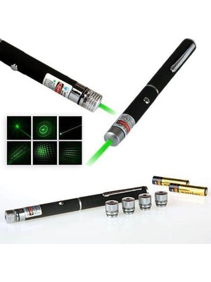 Neonova Yeşil Lazer Pointer 5000 Mw 15 Km Etkili (Tek Başlık 5 Model)