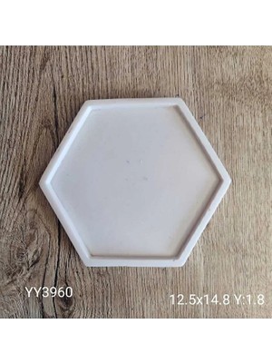 Yoyomold YY3960 Geometrik 6 Gen Sunumluk ve Duvar Süsü Silikon Kalıp