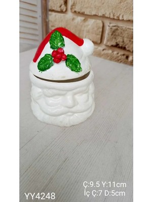 Yoyomold YY4248 Yılbaşı Kapaklı Noel Baba Kafası Silikon Kalıp