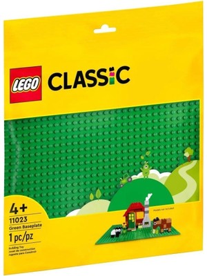 Renklime 11023 LEGO Classic Yeşil Taban, 1 Parça +4 Yaş