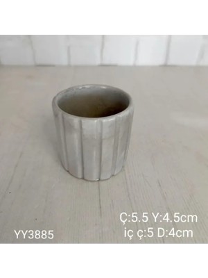 Yoyomold YY3885 Çizgili Silindir Mumluk Silikon Kalıp