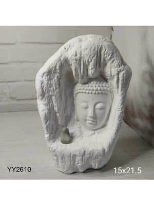 Yoyomold YY2610 Dağ Buda Tütsülük Ibadet Eden Figürlü Silikon Kalıp
