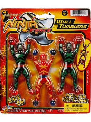 Renklime 5792 Sun-Jru-Hacıyatmaz Ninja Duvar  3lü  2ASORTILI  Kartela