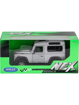 Renklime 22498 Welly Land Rover Defender 1:24 -Karsan Oyuncak