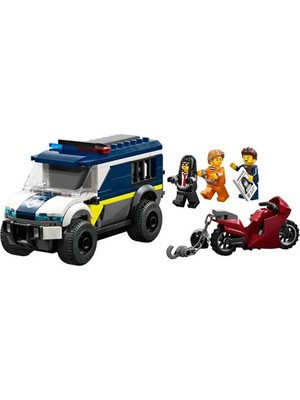 Renklime LEGO City Polis Mahkum Nakliye Aracı 60479
