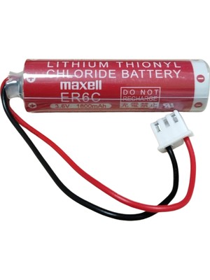 Neonova Maxell ER6C 3.6V Aa Size 3 Pın Lithium Pil Soketli