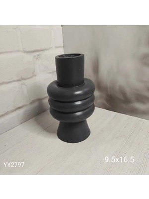 Yoyomold YY2797 Ortası 3 Boğumlu Vazo Silikon Kalıp