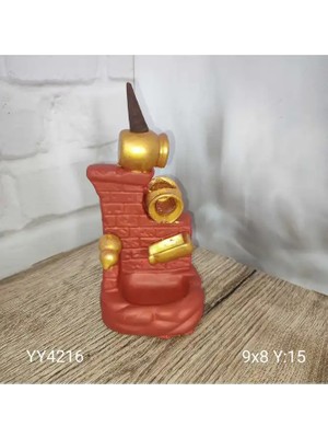 Yoyomold YY4216 Testili Çeşme Desenli Geri Akış Tütsü Silikon Kalıp