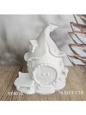 Yoyomold YY4016 Orman Evi Hobbit Evi Avlulu Silikon Kalıp