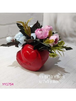 Yoyomold YY1754-KALPLI Tombul Saksı Silikon Kalıp